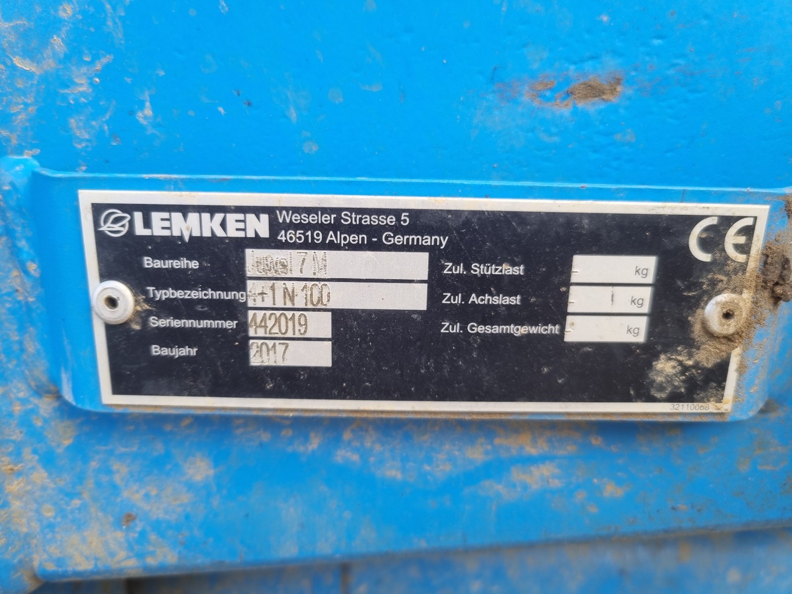 Pflug Türe ait Lemken Juwel 7, Gebrauchtmaschine içinde Rapperzell (resim 2)