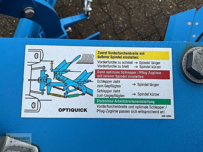 Pflug des Typs Lemken JUWEL 7M  4+1N100, Neumaschine in Asendorf (Bild 17)