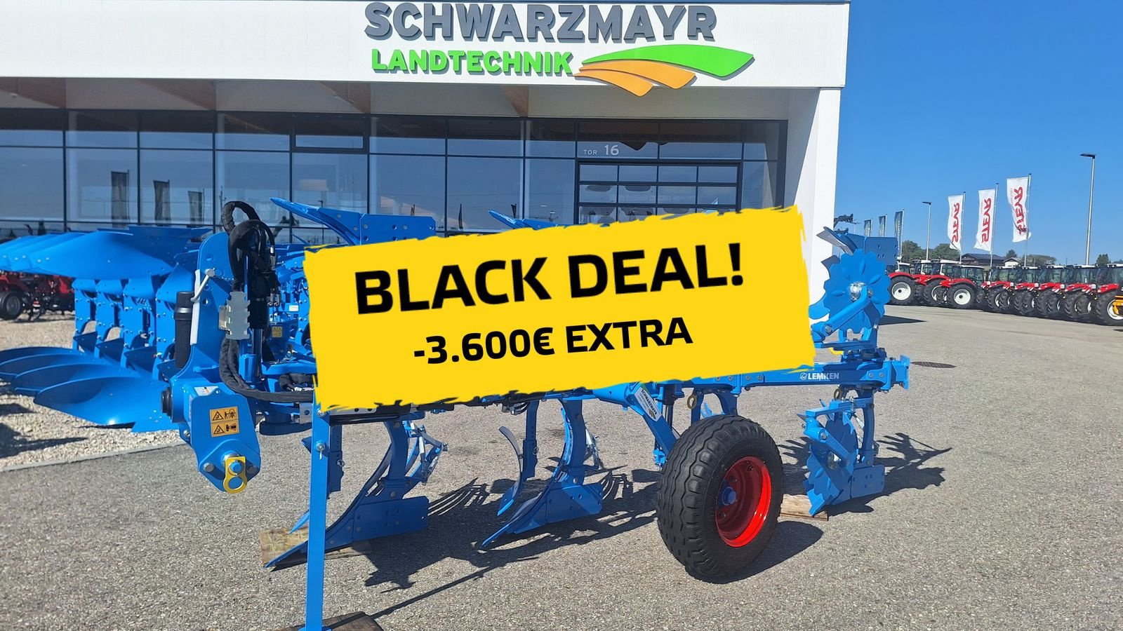 Pflug Türe ait Lemken Juwel  7M V4 N100, Vorführmaschine içinde Feldkirchen (resim 2)