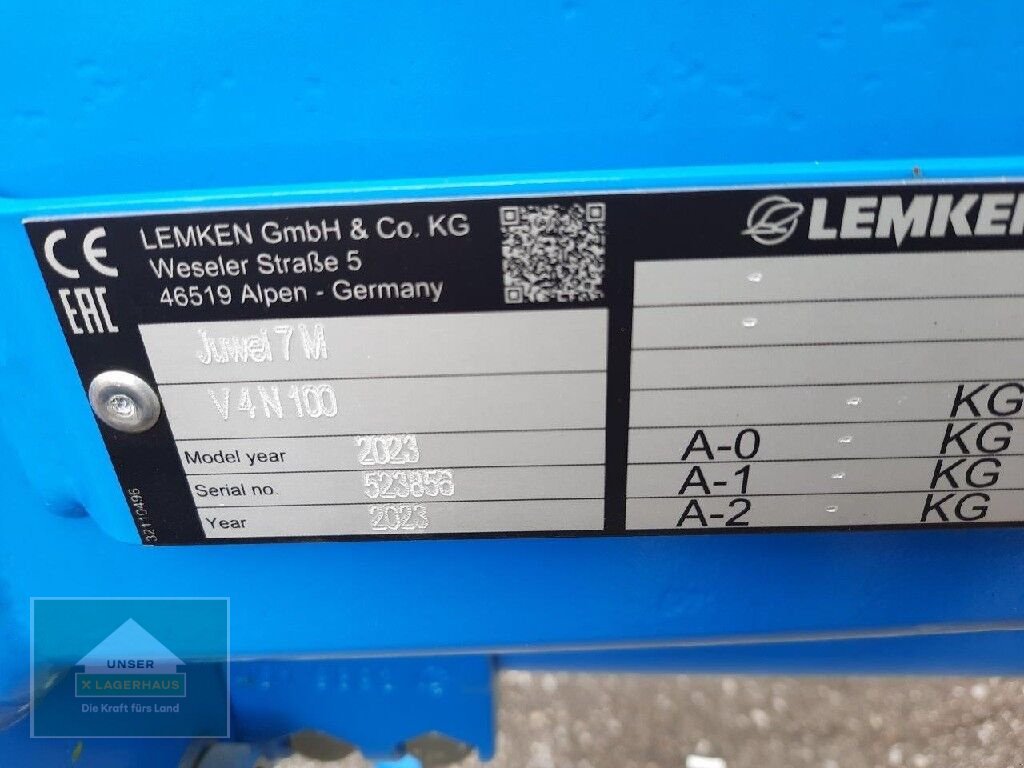 Pflug des Typs Lemken Juwel 7MV 4N100, Neumaschine in Perg (Bild 4)