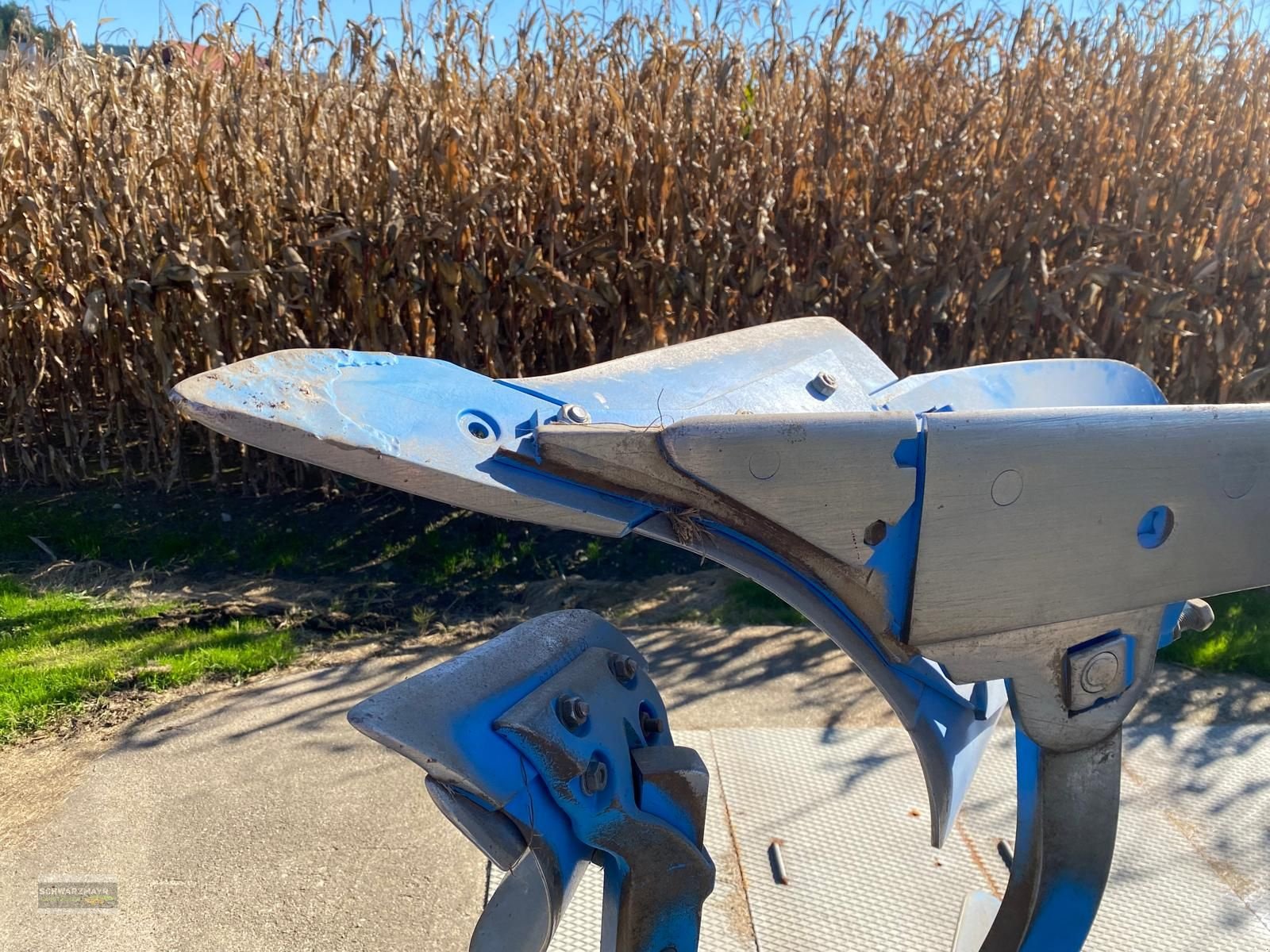 Pflug van het type Lemken Juwel 7MV T 4L100 mit hydraulischer Steinsicheru, Gebrauchtmaschine in Gampern (Foto 5)