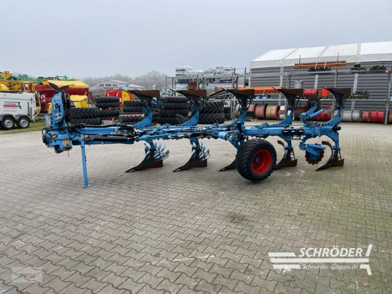 Pflug Türe ait Lemken JUWEL 8 I V T 5 L 100, Gebrauchtmaschine içinde Wildeshausen (resim 4)