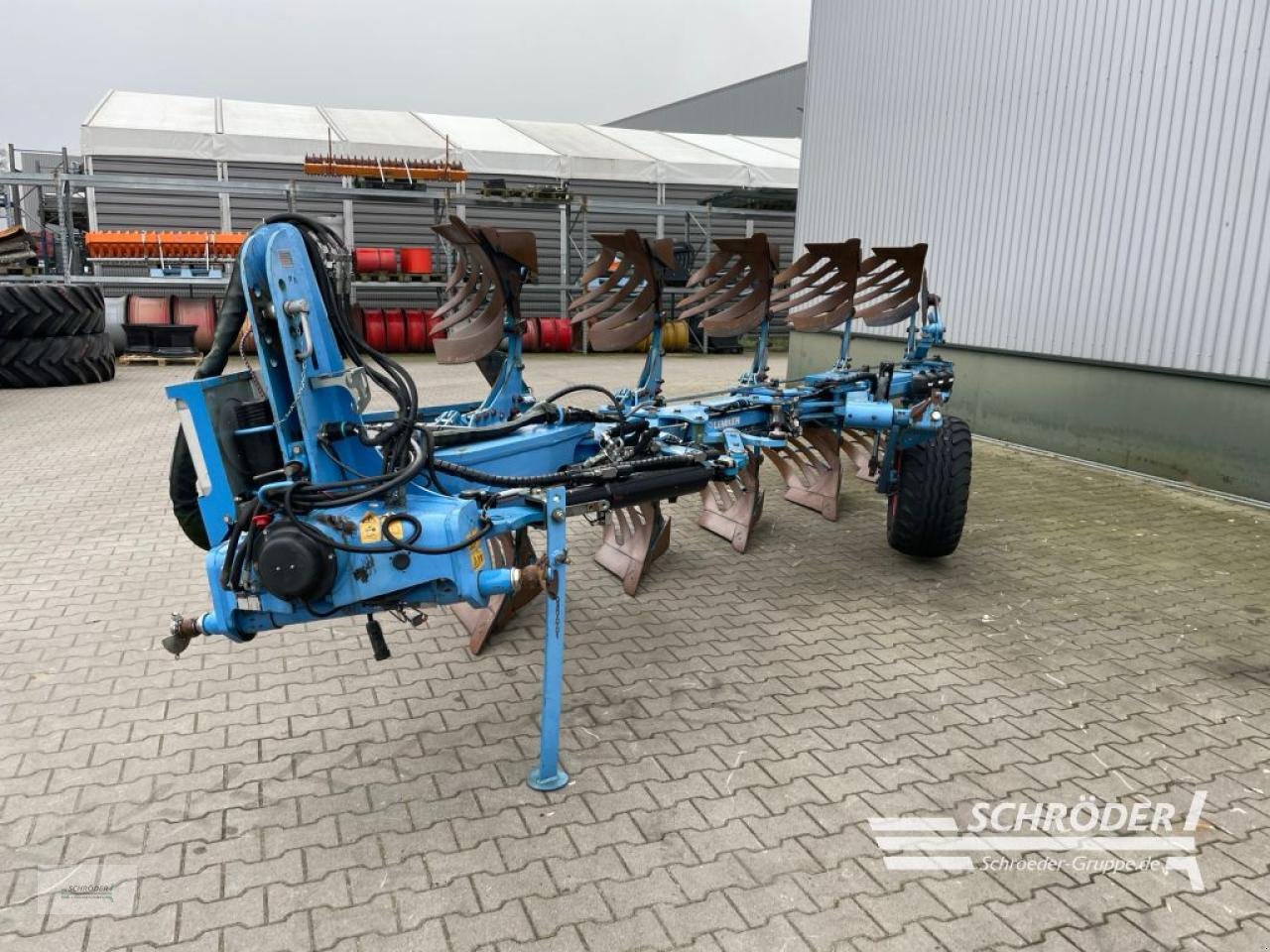 Pflug Türe ait Lemken JUWEL 8 I V T 5 L 100, Gebrauchtmaschine içinde Wildeshausen (resim 5)