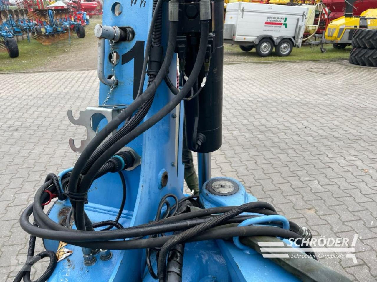 Pflug Türe ait Lemken JUWEL 8 I V T 5 L 100, Gebrauchtmaschine içinde Wildeshausen (resim 12)