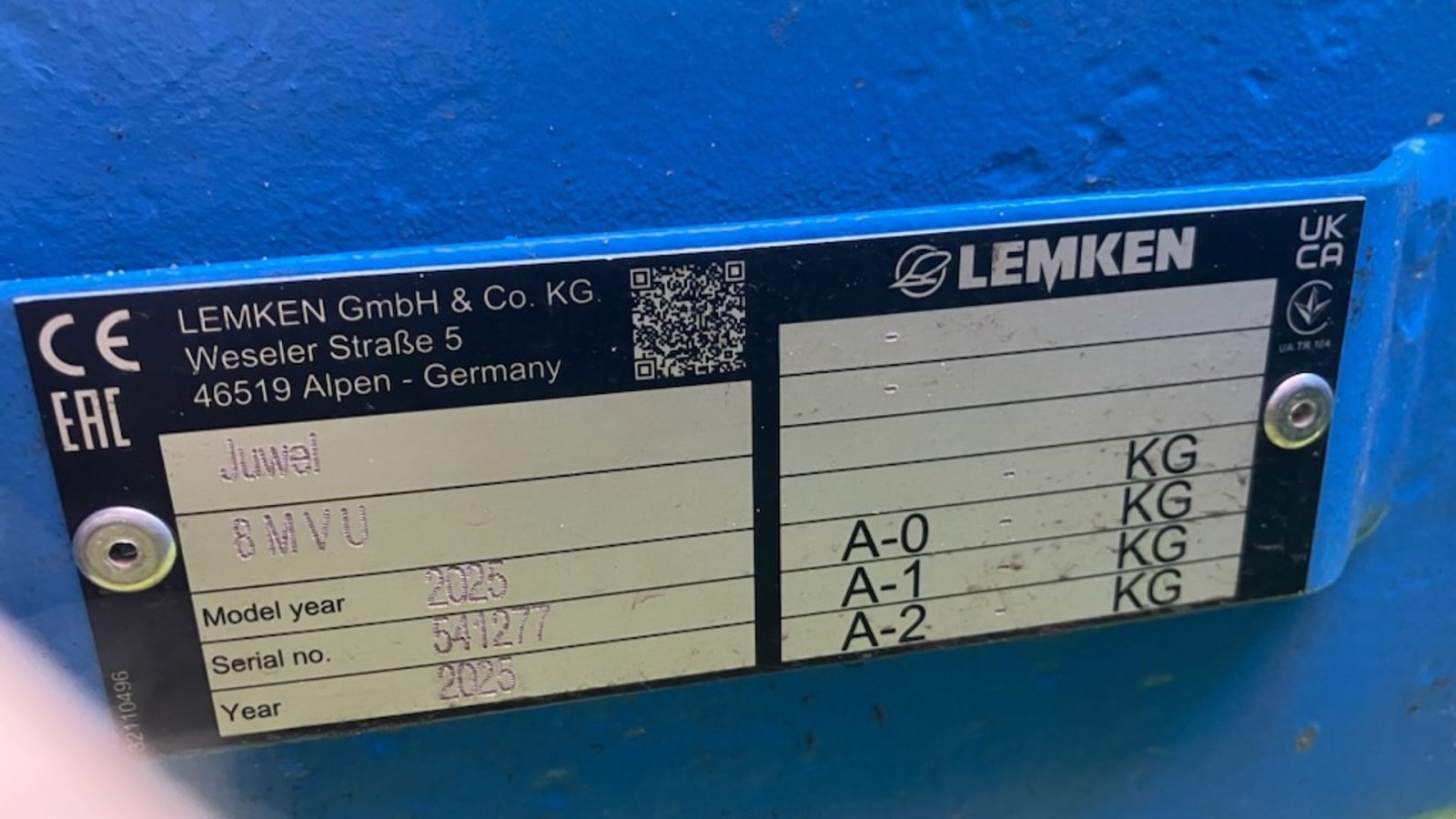 Pflug des Typs Lemken Juwel 8 M 5 Furet med pakker, Gebrauchtmaschine in Aabenraa (Bild 3)