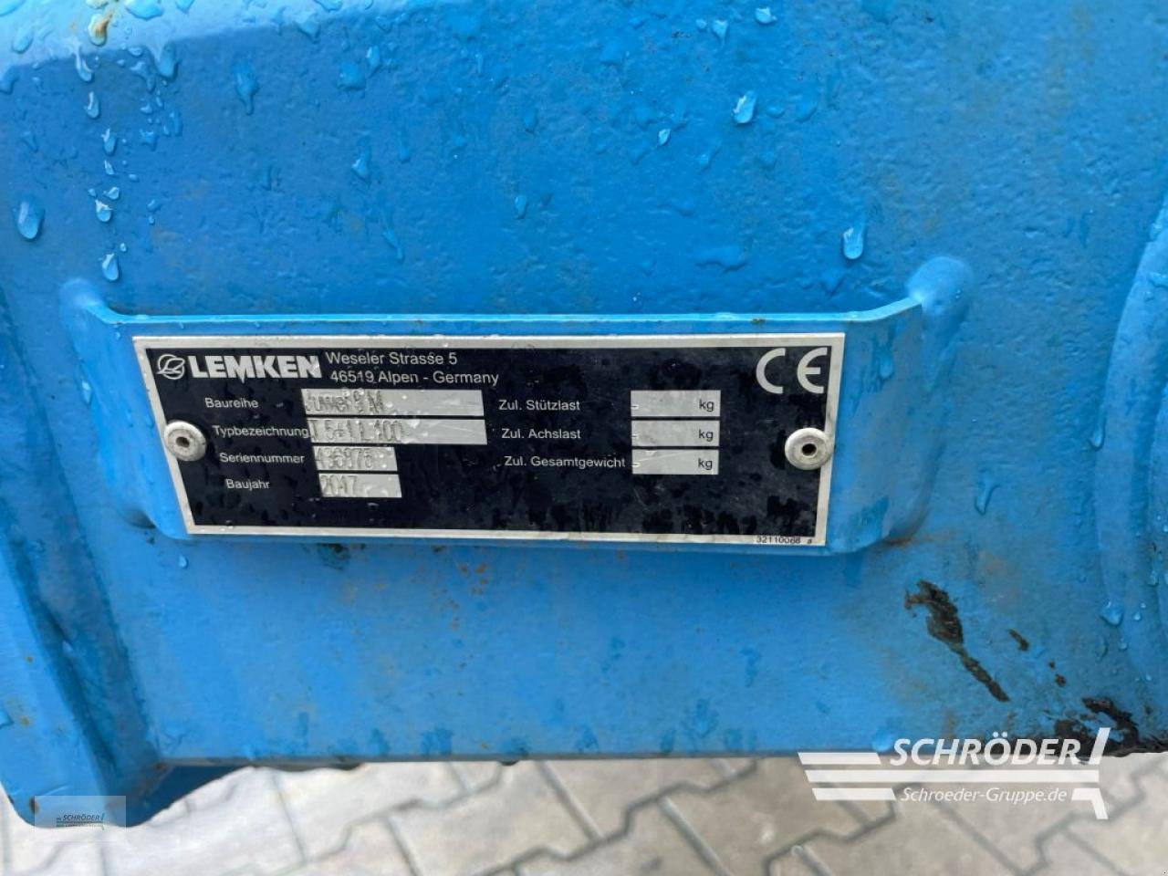 Pflug tipa Lemken JUWEL 8 M T 5+1 L 100, Gebrauchtmaschine u Wildeshausen (Slika 9)