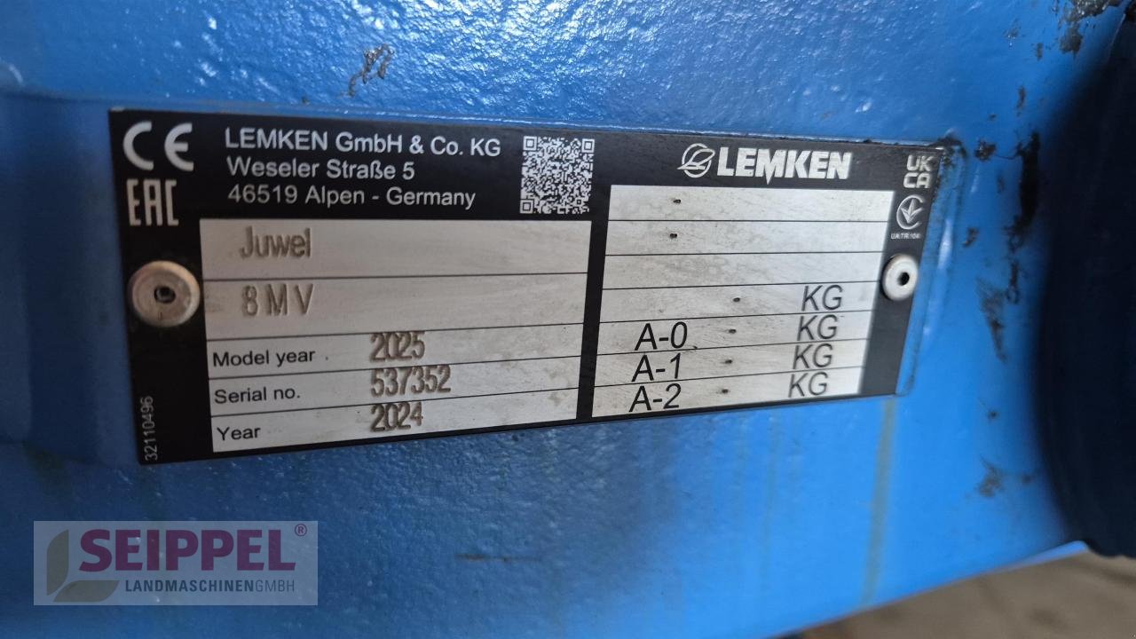 Pflug del tipo Lemken JUWEL 8 M V 5 Demo, Neumaschine In Groß-Umstadt (Immagine 13)