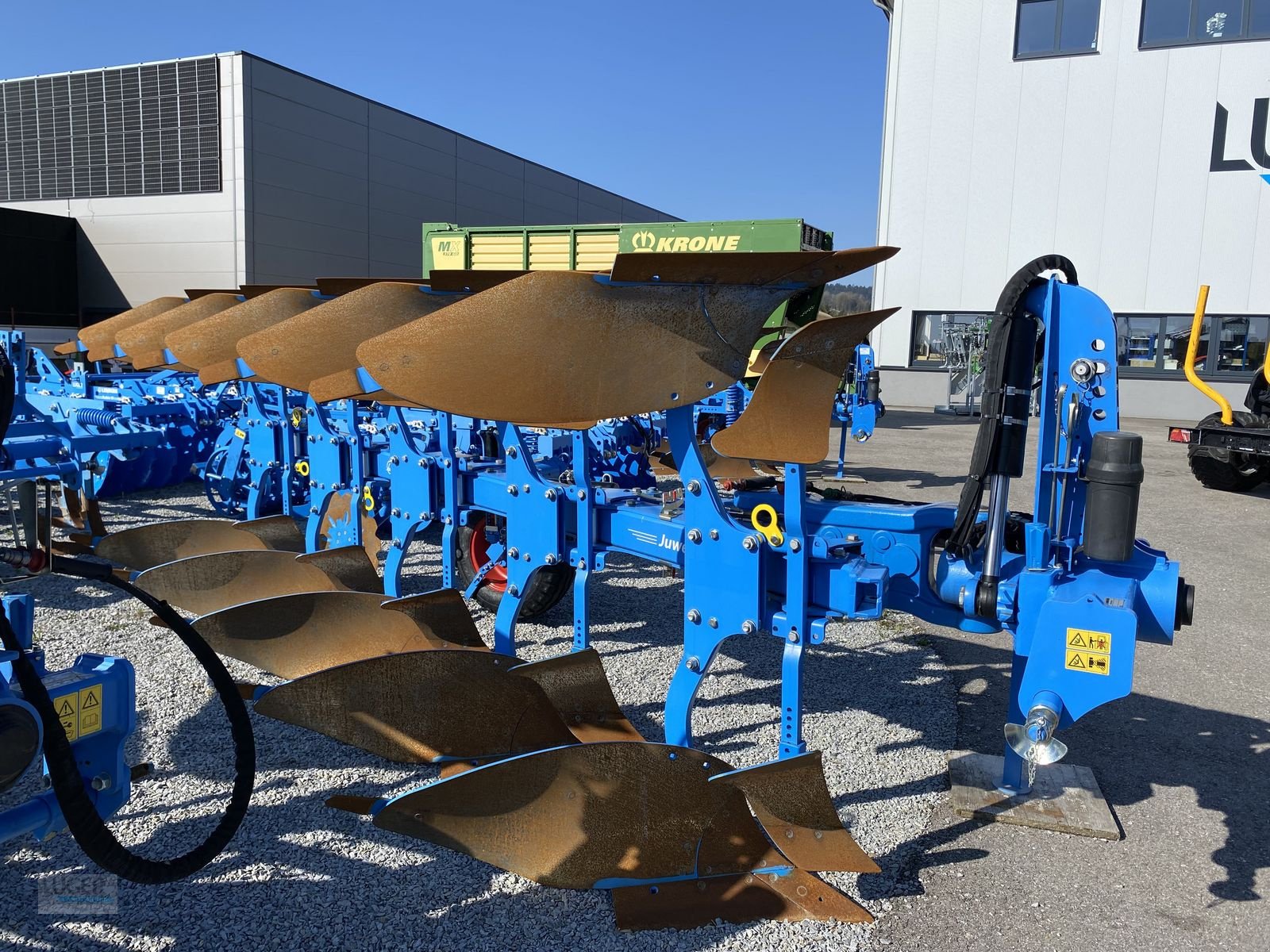 Pflug Türe ait Lemken Juwel 8 M V 5 N 100, Vorführmaschine içinde Niederkappel (resim 5)