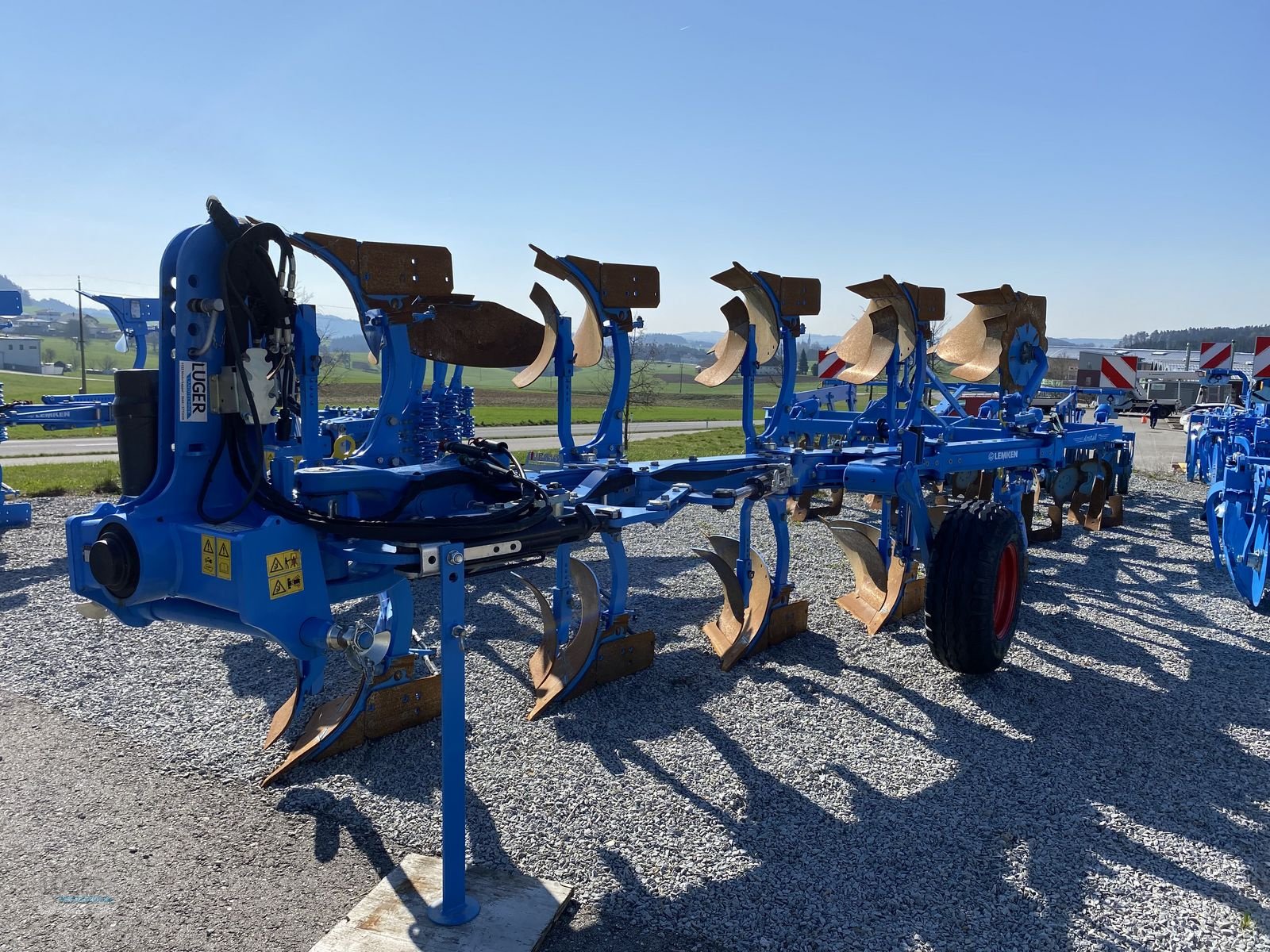 Pflug Türe ait Lemken Juwel 8 M V 5 N 100, Vorführmaschine içinde Niederkappel (resim 1)
