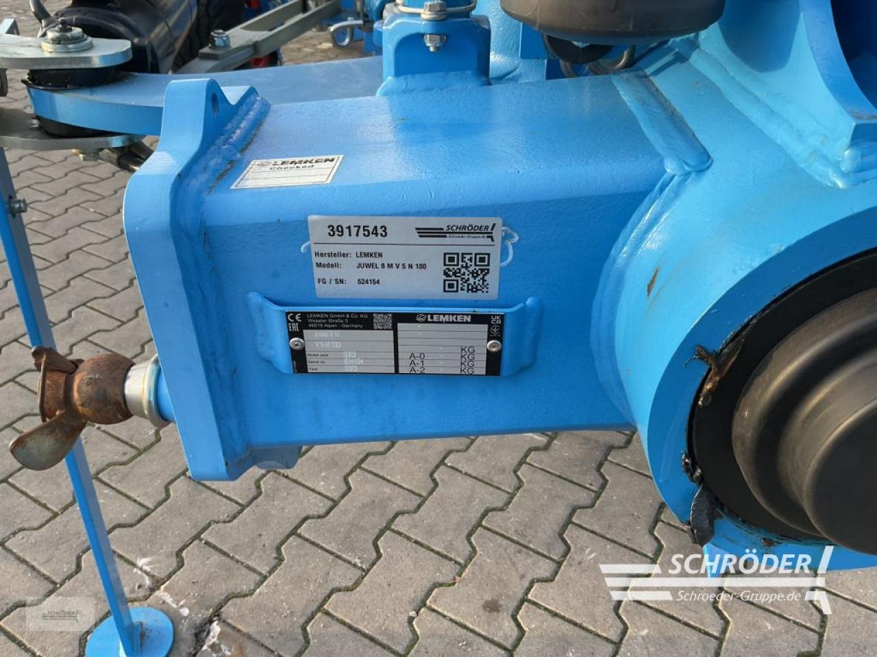 Pflug des Typs Lemken JUWEL 8 M V 5 N 100, Neumaschine in Holdorf (Bild 5)