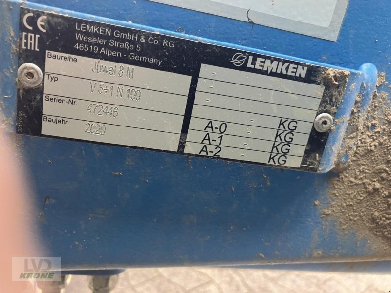Pflug typu Lemken Juwel 8 MV 5+1 N 100, Gebrauchtmaschine v Spelle (Obrázek 7)