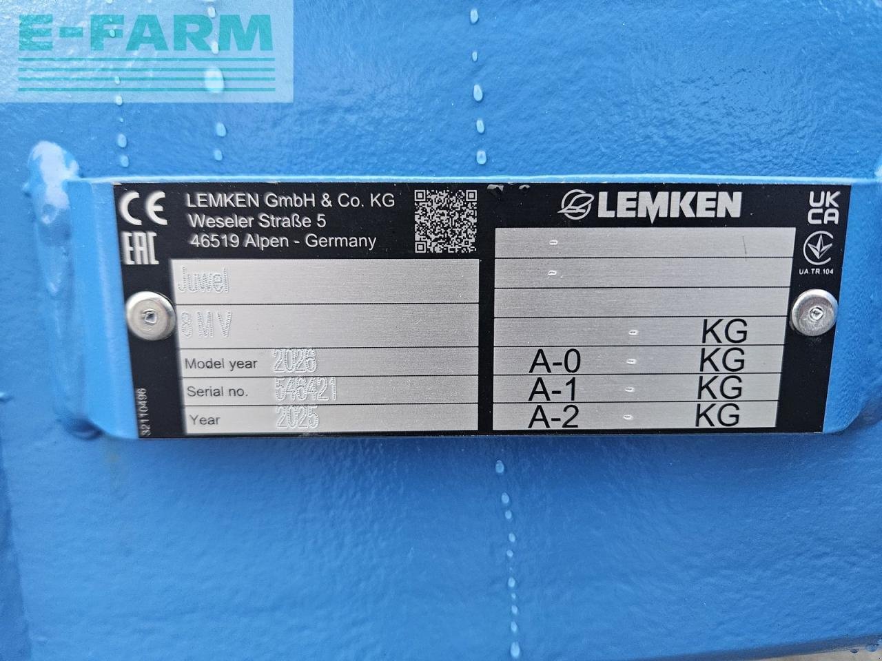 Pflug des Typs Lemken juwel 8 mv 5-schar, Gebrauchtmaschine in ILZ (Bild 10)