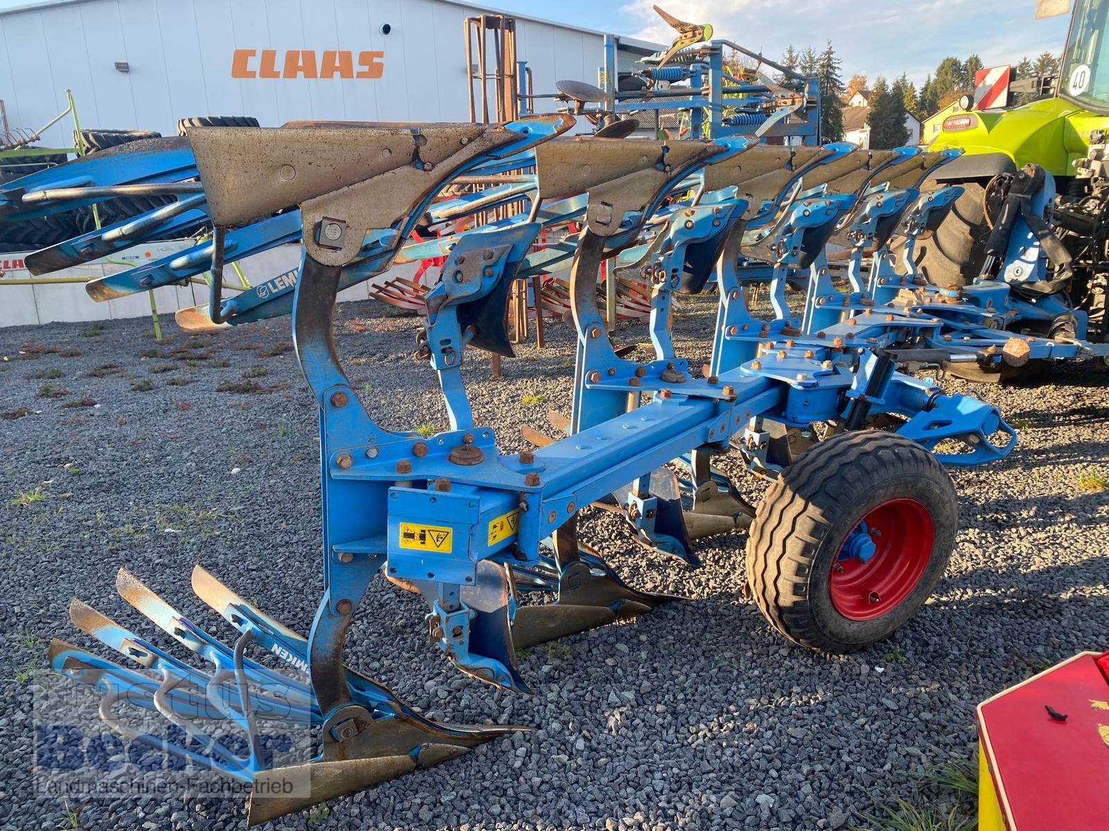 Pflug van het type Lemken Juwel 8 MV, Gebrauchtmaschine in Weimar-Niederwalgern (Foto 2)