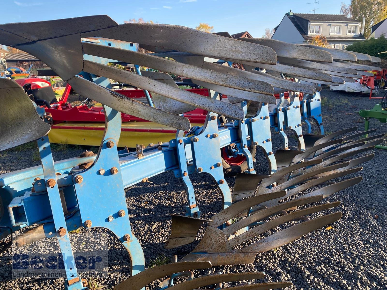 Pflug van het type Lemken Juwel 8 MV, Gebrauchtmaschine in Weimar-Niederwalgern (Foto 3)