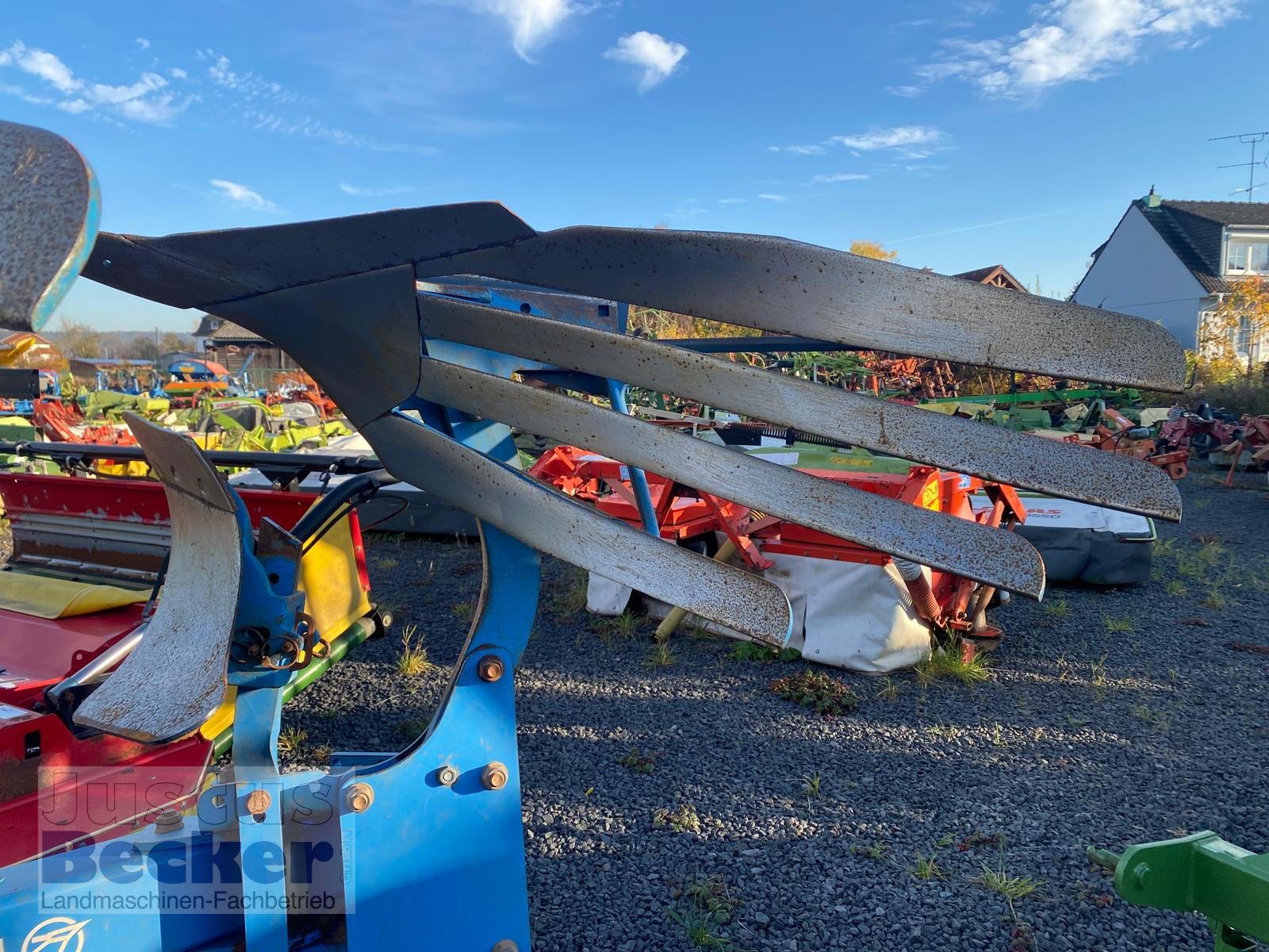 Pflug van het type Lemken Juwel 8 MV, Gebrauchtmaschine in Weimar-Niederwalgern (Foto 4)