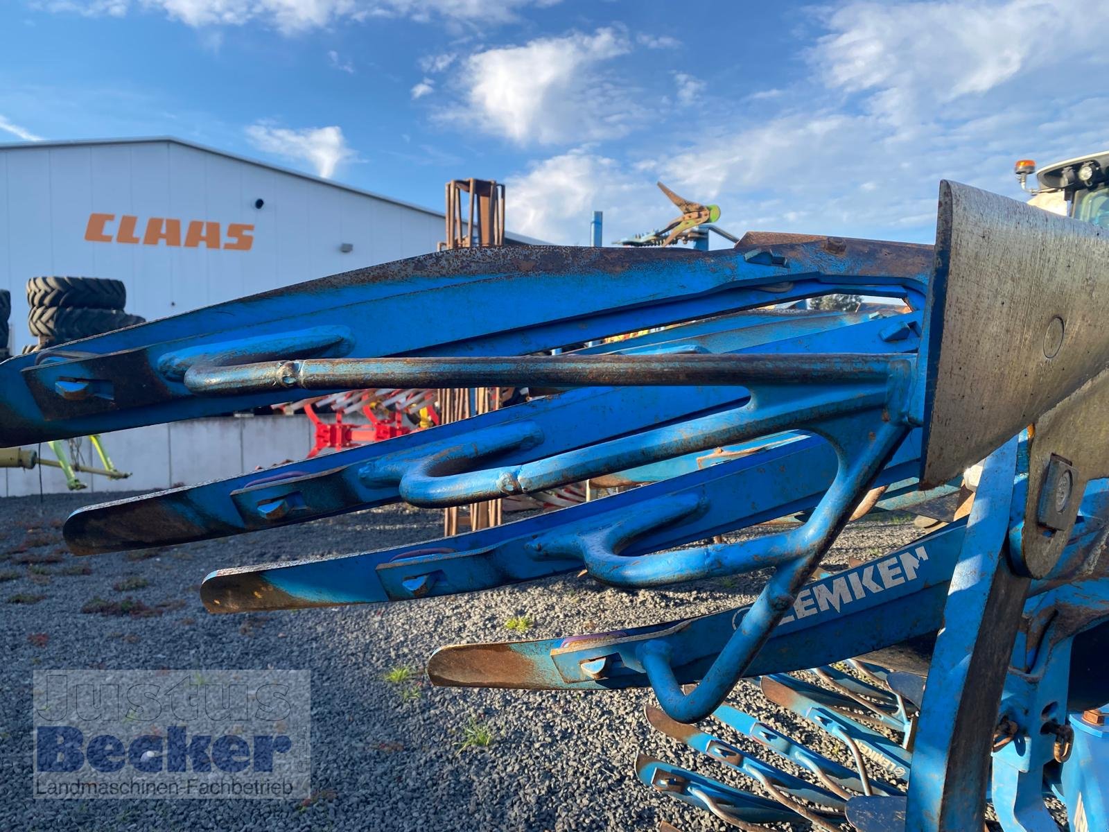 Pflug van het type Lemken Juwel 8 MV, Gebrauchtmaschine in Weimar-Niederwalgern (Foto 5)