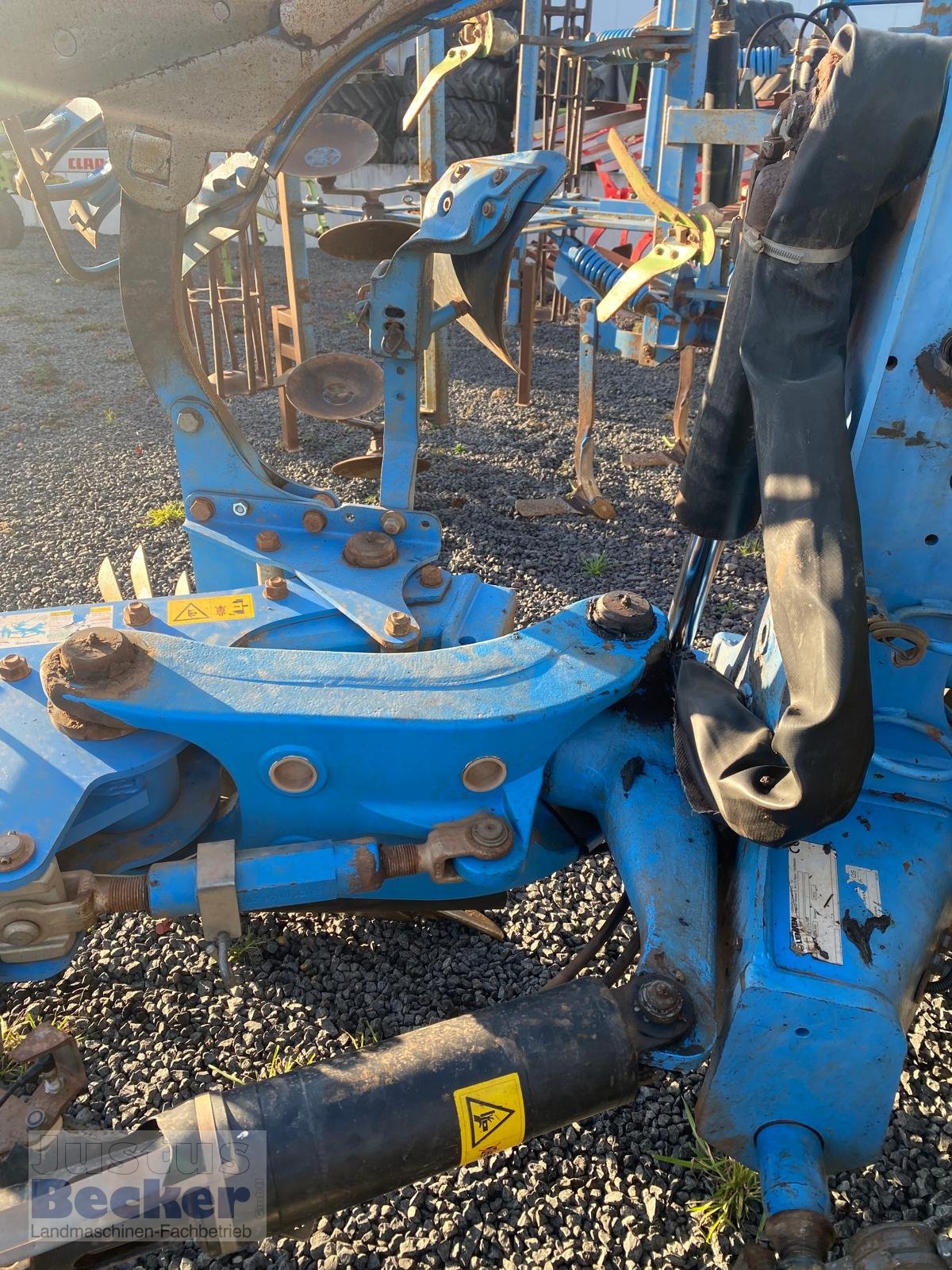 Pflug van het type Lemken Juwel 8 MV, Gebrauchtmaschine in Weimar-Niederwalgern (Foto 7)