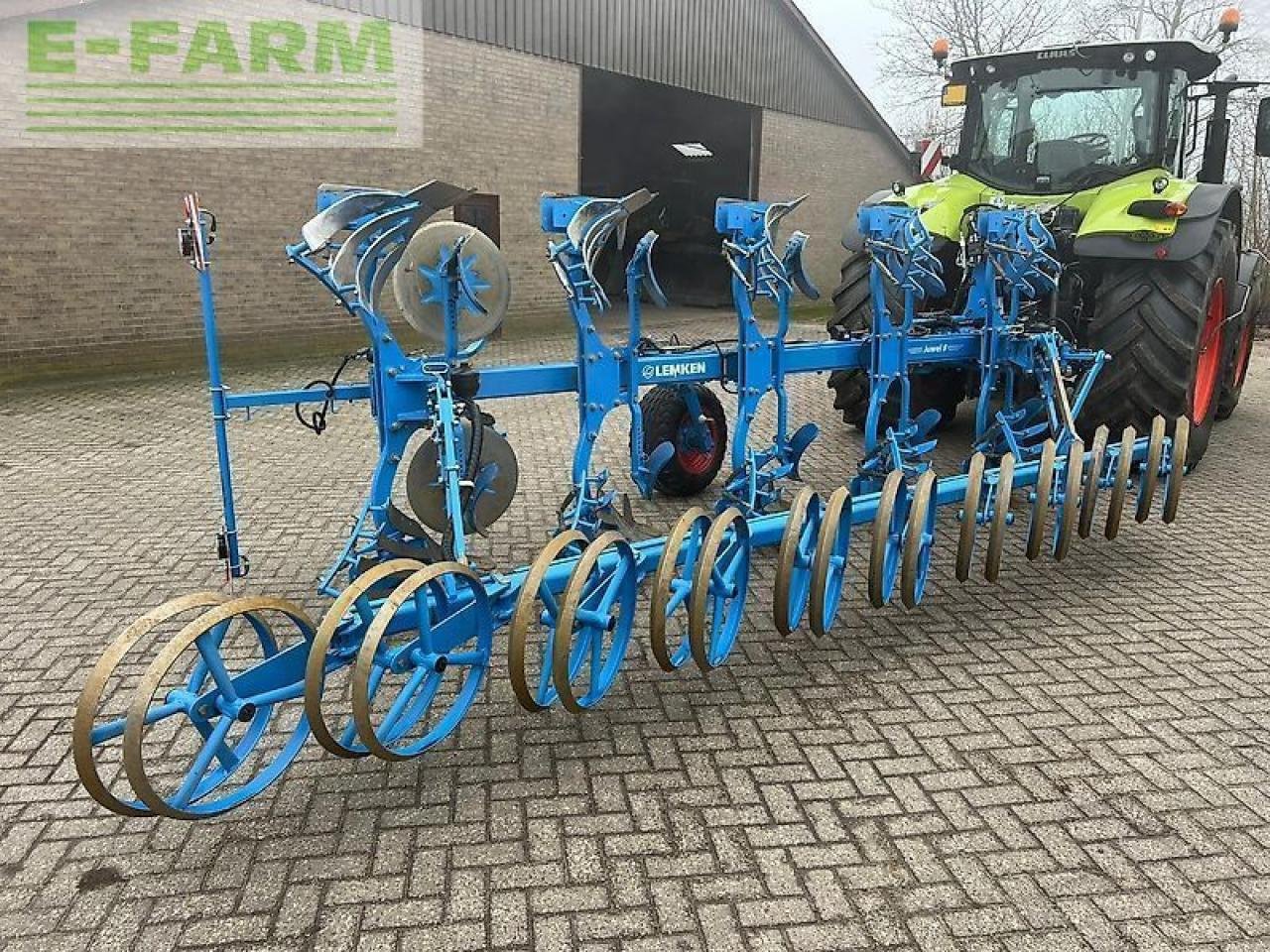 Pflug des Typs Lemken juwel 8 v 5 n 100, Gebrauchtmaschine in ag BROEKLAND (Bild 4)