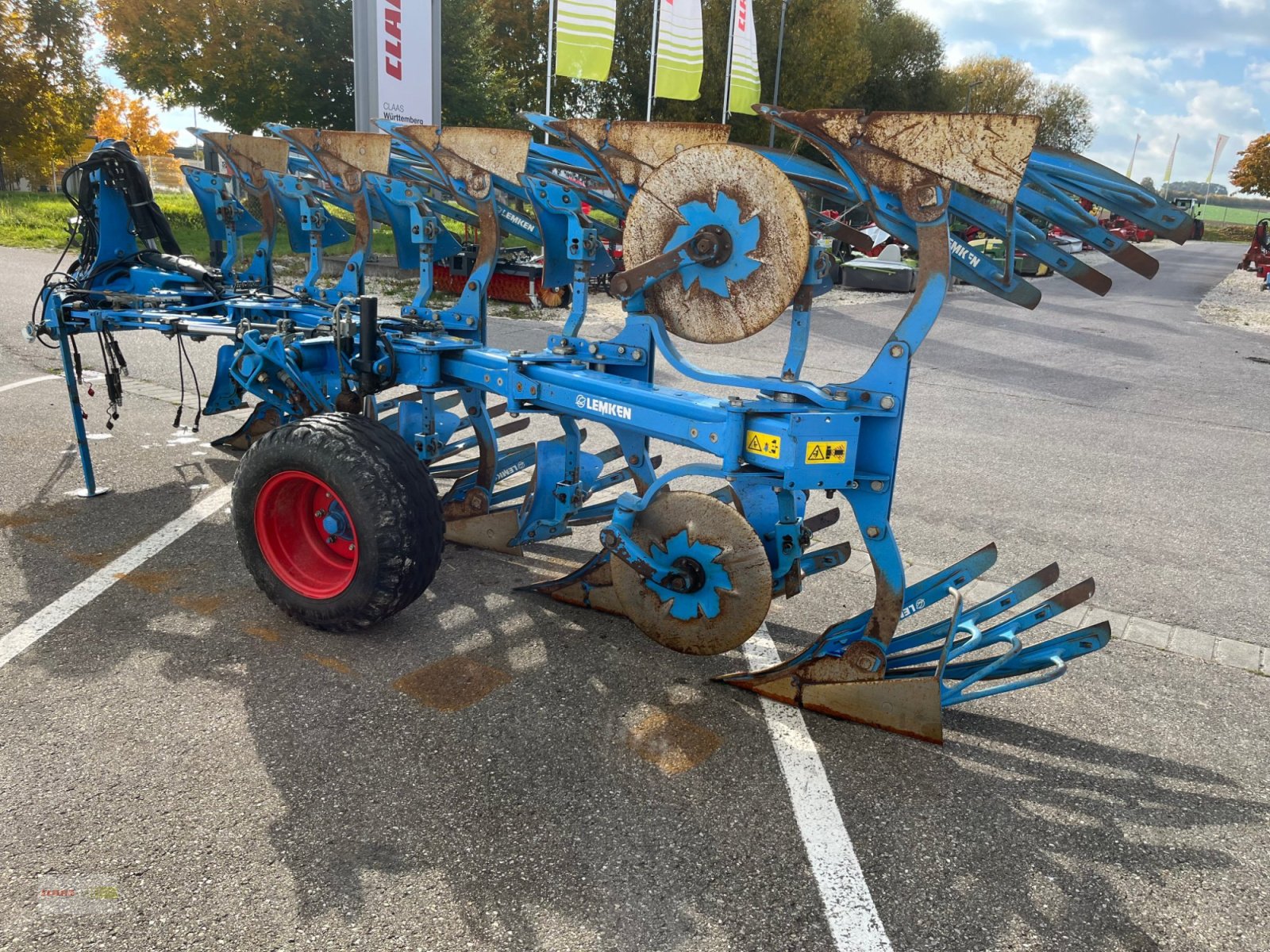 Pflug des Typs Lemken Juwel 8 V 5 N 100, Gebrauchtmaschine in Langenau (Bild 3)