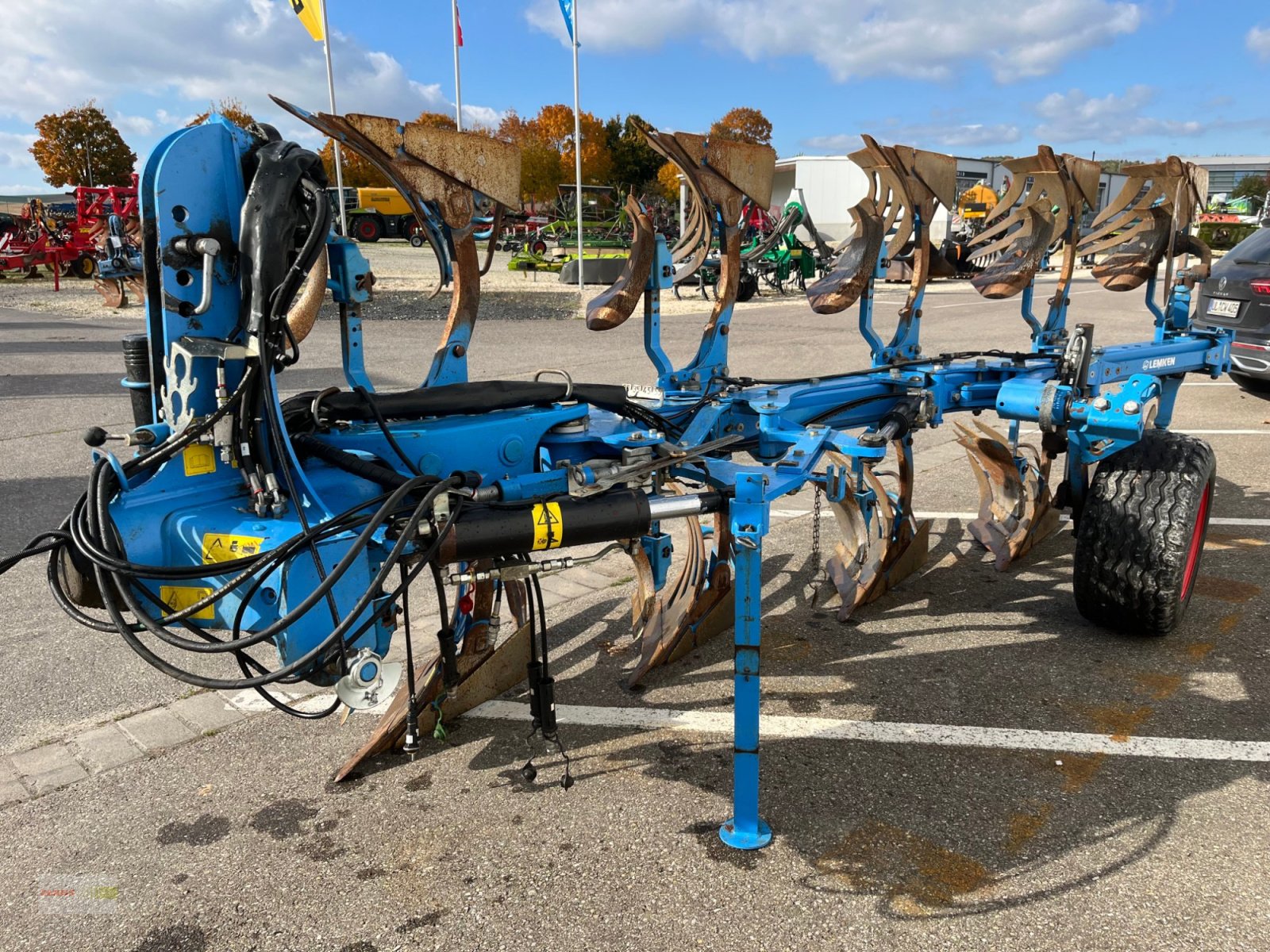 Pflug des Typs Lemken Juwel 8 V 5 N 100, Gebrauchtmaschine in Langenau (Bild 4)