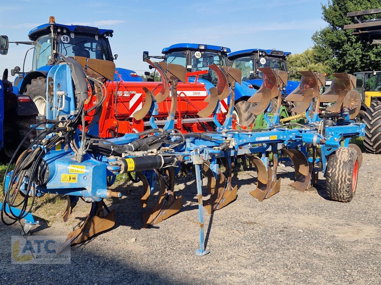 Pflug des Typs Lemken JUWEL 8 V 6 N 100 +  Flexpack, Gebrauchtmaschine in Groß-Gerau (Bild 1)