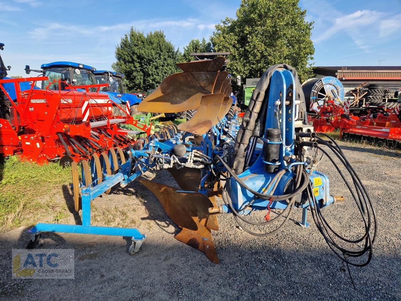 Pflug des Typs Lemken JUWEL 8 V 6 N 100 +  Flexpack, Gebrauchtmaschine in Groß-Gerau (Bild 3)