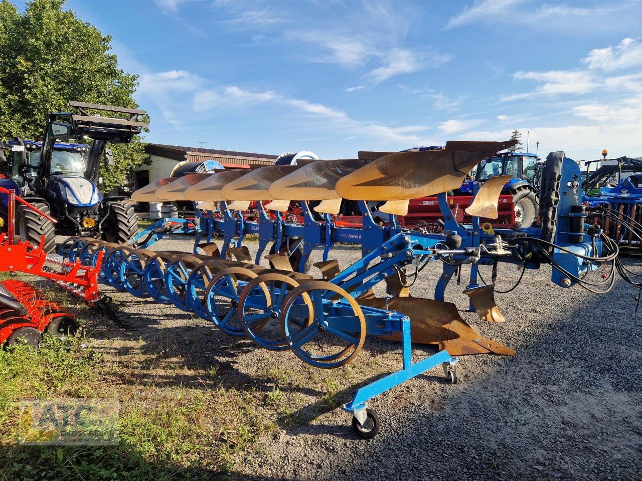 Pflug des Typs Lemken JUWEL 8 V 6 N 100 +  Flexpack, Gebrauchtmaschine in Groß-Gerau (Bild 4)