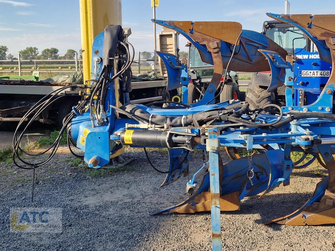 Pflug des Typs Lemken JUWEL 8 V 6 N 100 +  Flexpack, Gebrauchtmaschine in Groß-Gerau (Bild 7)