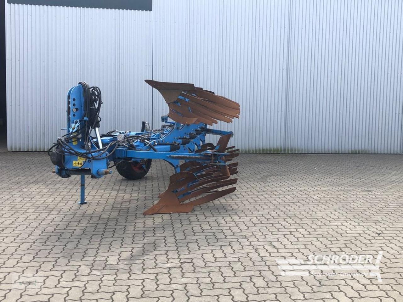 Pflug of the type Lemken JUWEL 8 V T 5 L 100 HYDR. STEINSICHERUNG, Gebrauchtmaschine in Ahlerstedt (Picture 1)