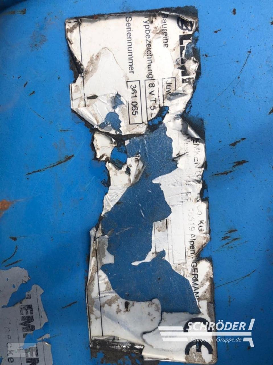 Pflug of the type Lemken JUWEL 8 V T 5 L 100 HYDR. STEINSICHERUNG, Gebrauchtmaschine in Ahlerstedt (Picture 8)