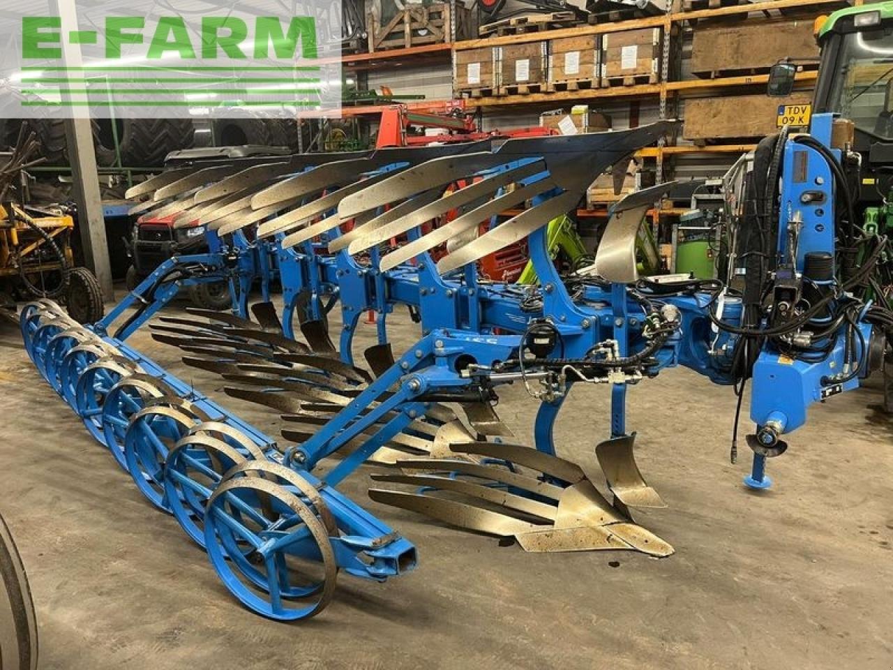 Pflug typu Lemken juwel 8 v5n100 + flexpack, Gebrauchtmaschine w ag BROEKLAND (Zdjęcie 1)