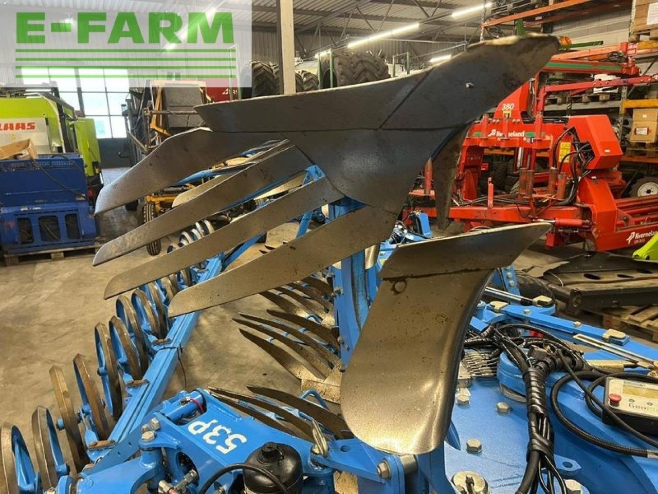 Pflug typu Lemken juwel 8 v5n100 + flexpack, Gebrauchtmaschine w ag BROEKLAND (Zdjęcie 5)