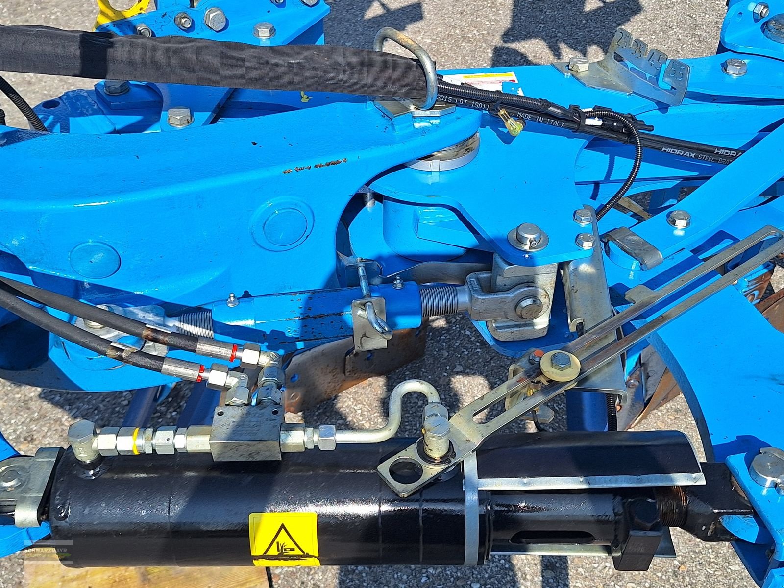 Pflug Türe ait Lemken Juwel 8 V5N100, Gebrauchtmaschine içinde Gampern (resim 15)