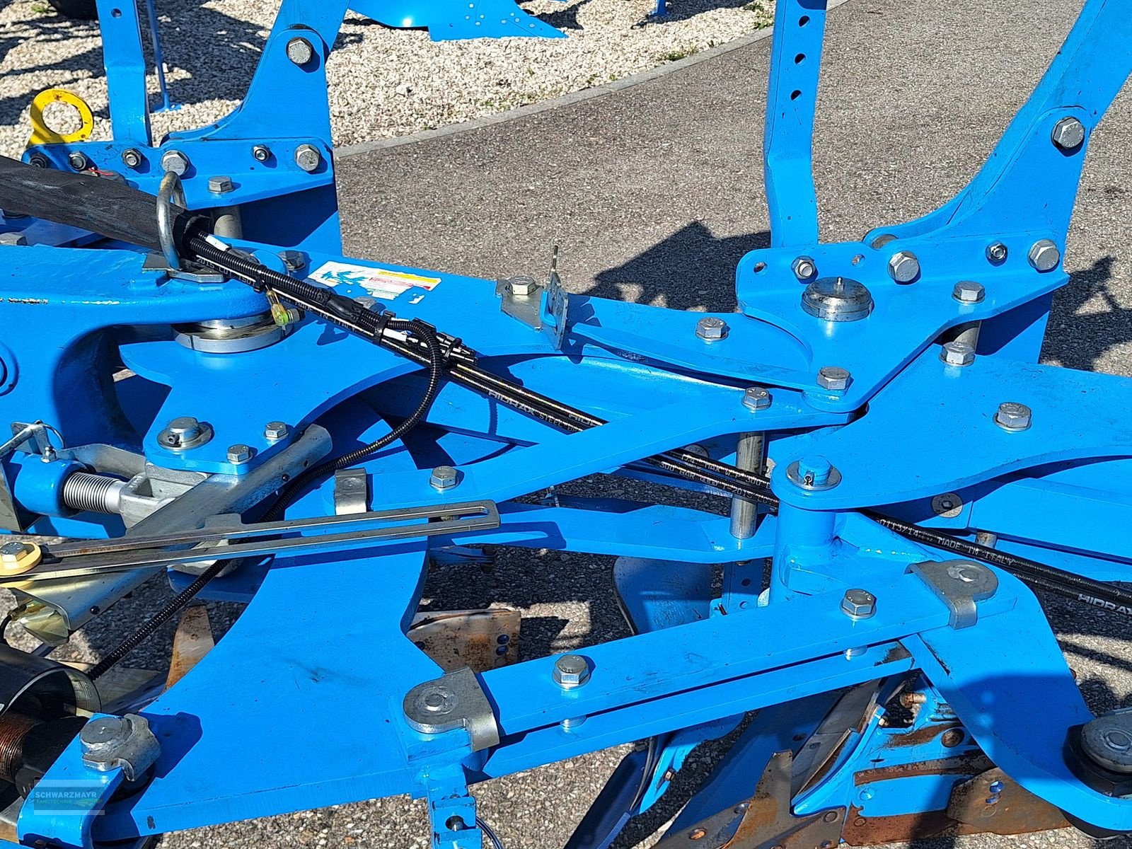 Pflug Türe ait Lemken Juwel 8 V5N100, Gebrauchtmaschine içinde Gampern (resim 16)