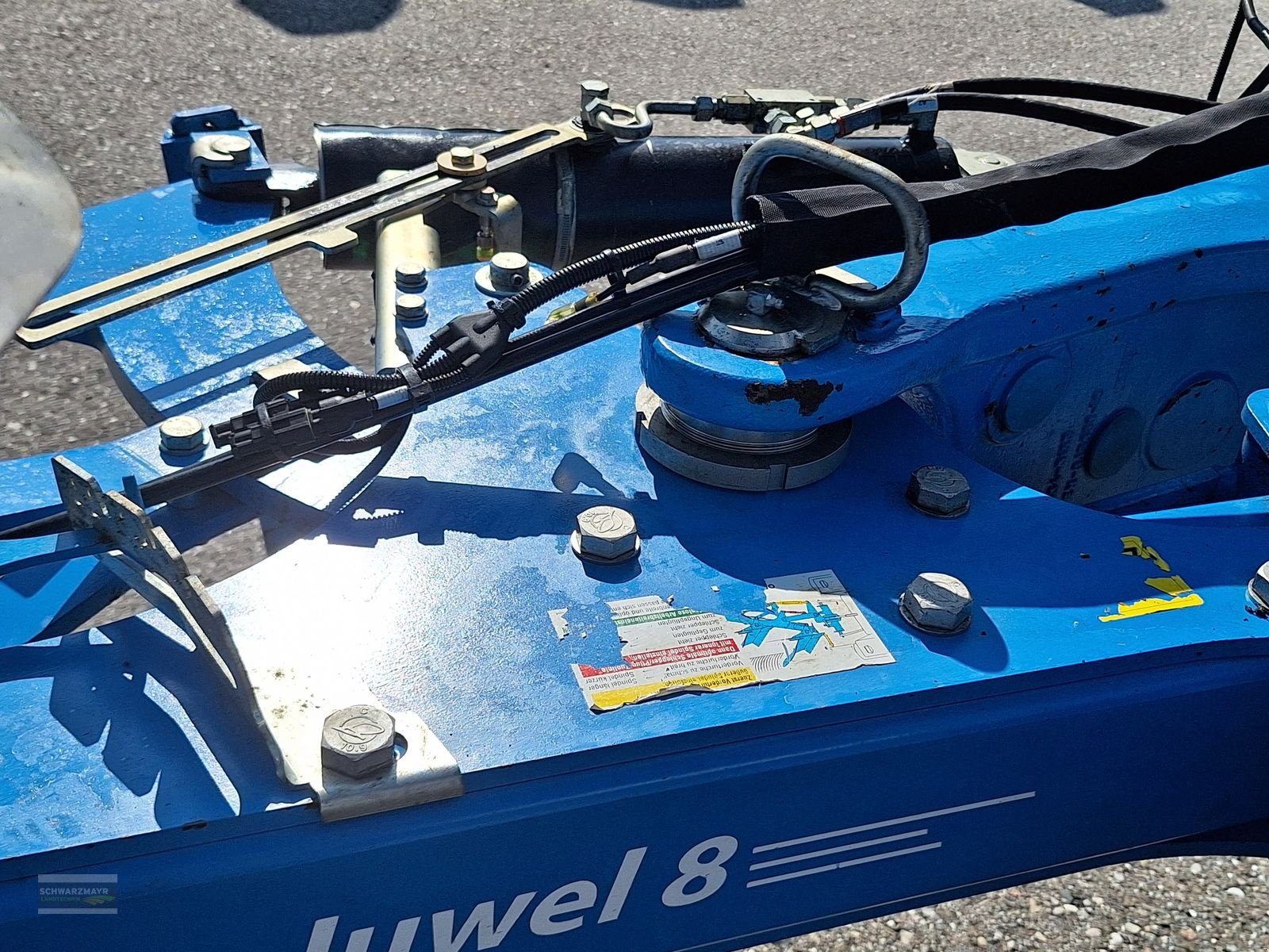 Pflug Türe ait Lemken Juwel 8 V5N100, Gebrauchtmaschine içinde Gampern (resim 10)