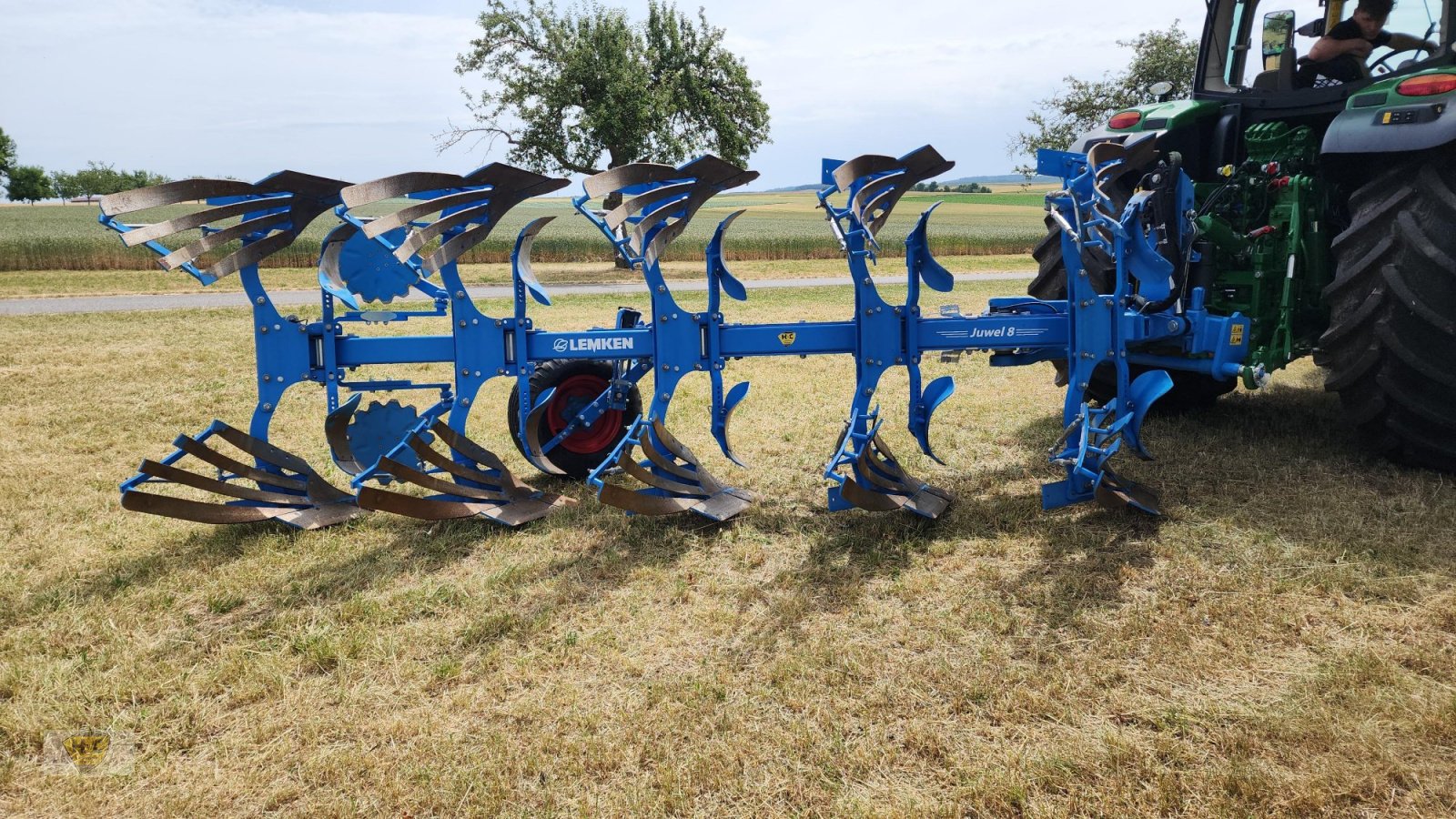 Pflug des Typs Lemken Juwel 8 Vario 5furchig Vorführpflug, Gebrauchtmaschine in Willanzheim (Bild 8)