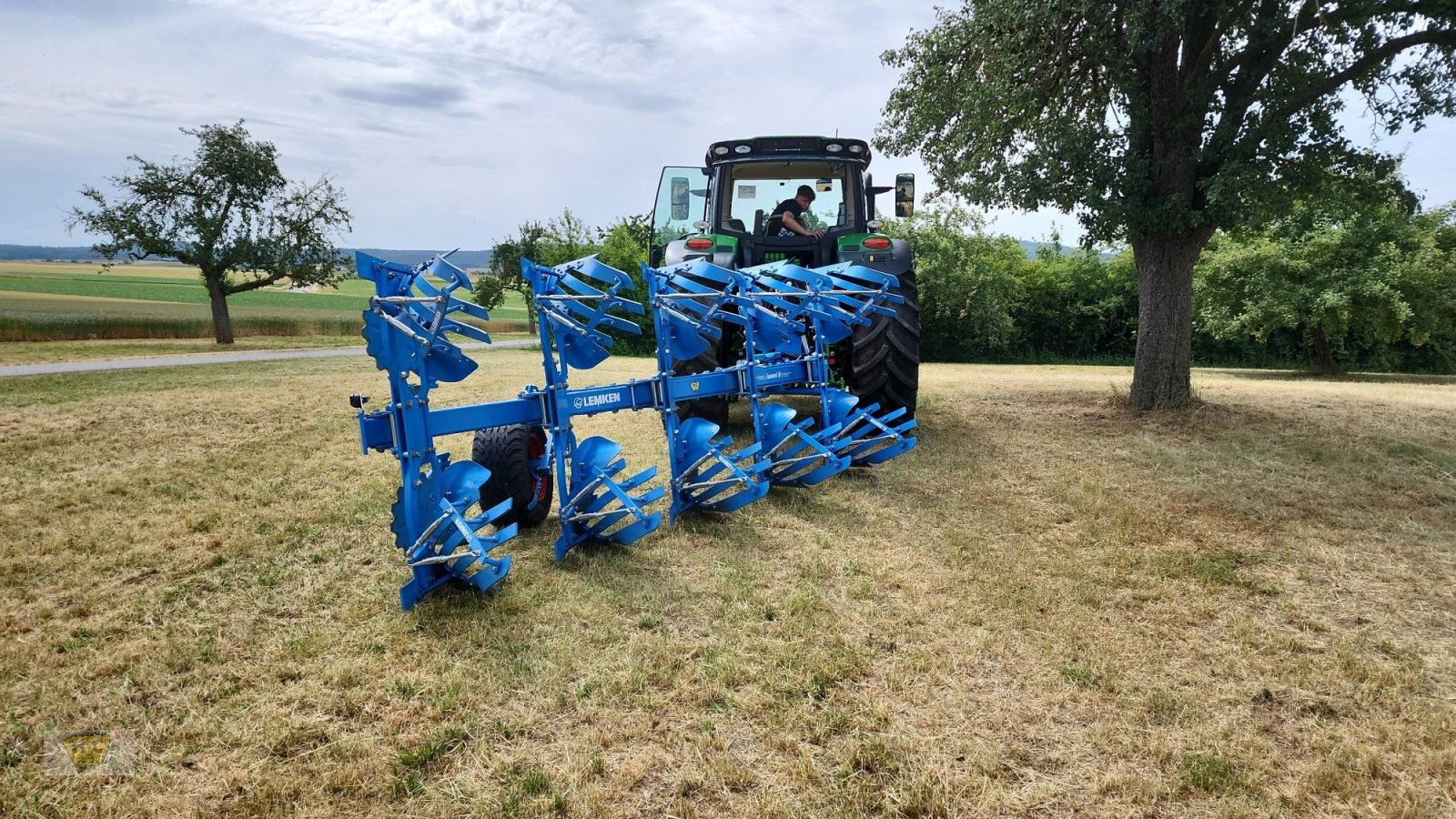 Pflug des Typs Lemken Juwel 8 Vario 5furchig Vorführpflug, Gebrauchtmaschine in Willanzheim (Bild 9)