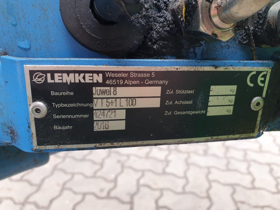 Pflug a típus Lemken JUWEL 8 VT 5+1L 100, Gebrauchtmaschine ekkor: Sittensen (Kép 16)