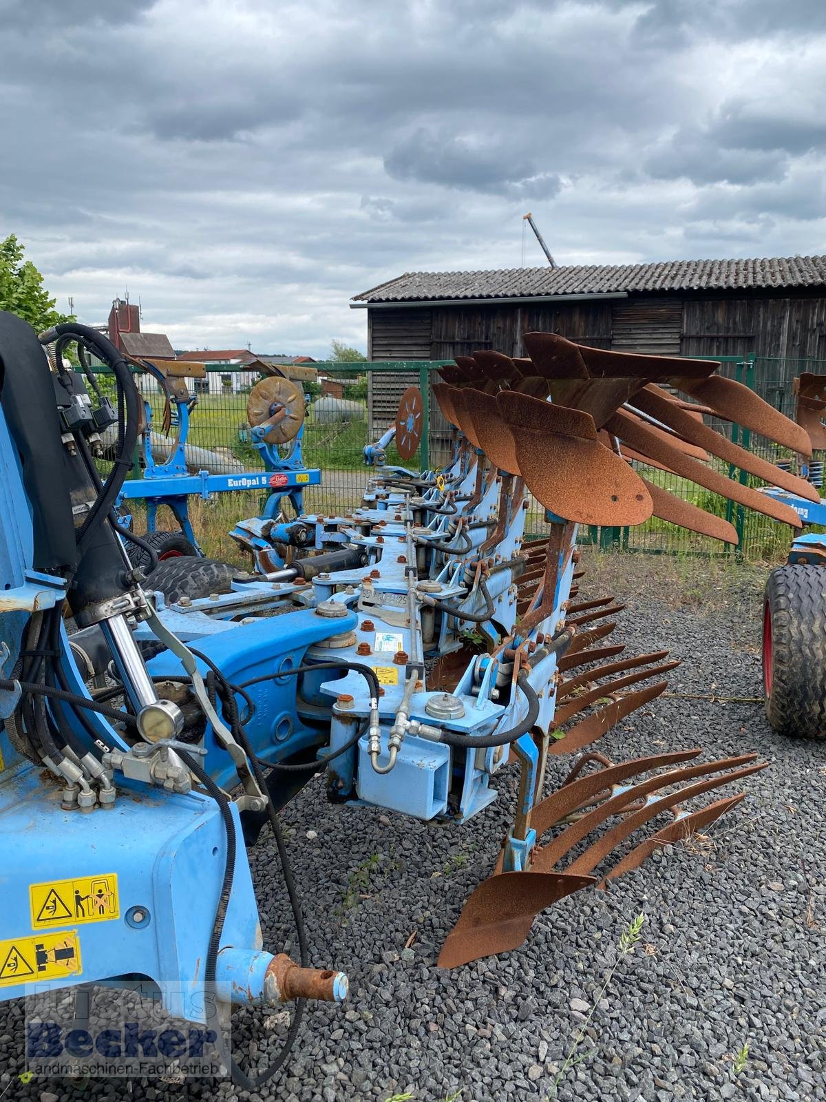 Pflug tipa Lemken Juwel 8 VT SL 100, Gebrauchtmaschine u Weimar-Niederwalgern (Slika 1)