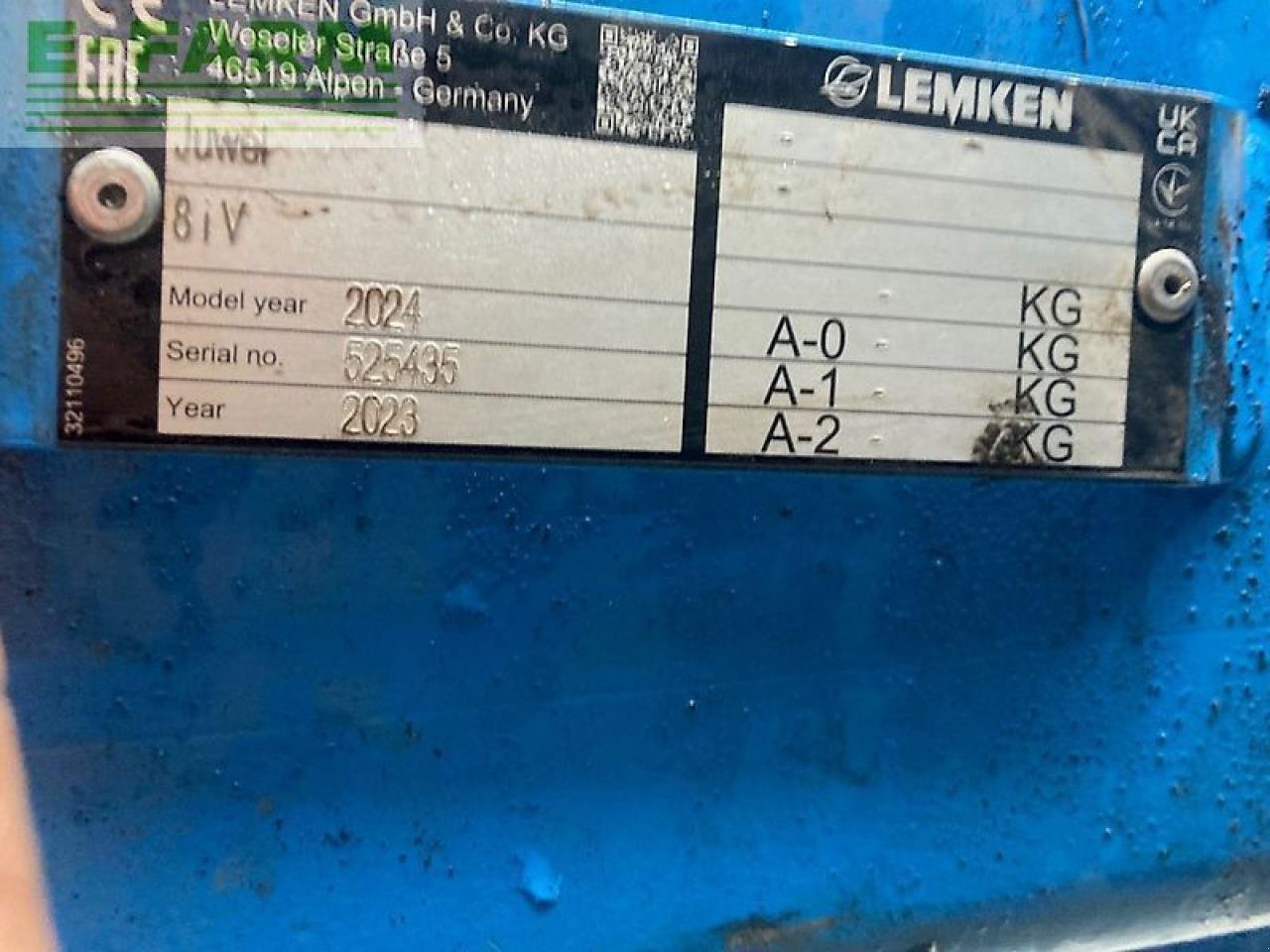 Pflug tipa Lemken juwel 8i 6n100 + flexpack, Gebrauchtmaschine u gg VEGHEL (Slika 5)