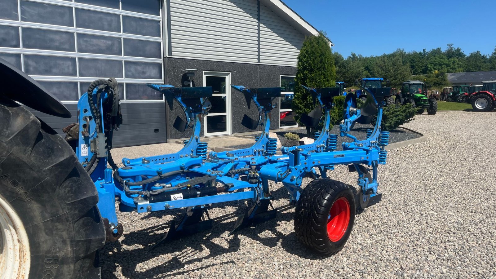 Pflug des Typs Lemken Juwel 8M VX4L90 MEGET VELHOLDT plov som ikke har kørt ret meget, Gebrauchtmaschine in Lintrup (Bild 12)