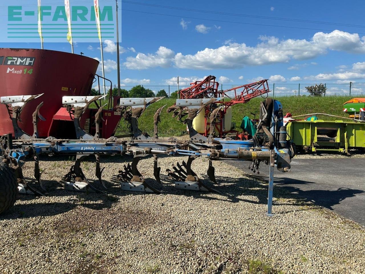 Pflug des Typs Lemken juwel 8vt/6c, Gebrauchtmaschine in PONTIVY (56 - MORBIHAN) (Bild 2)