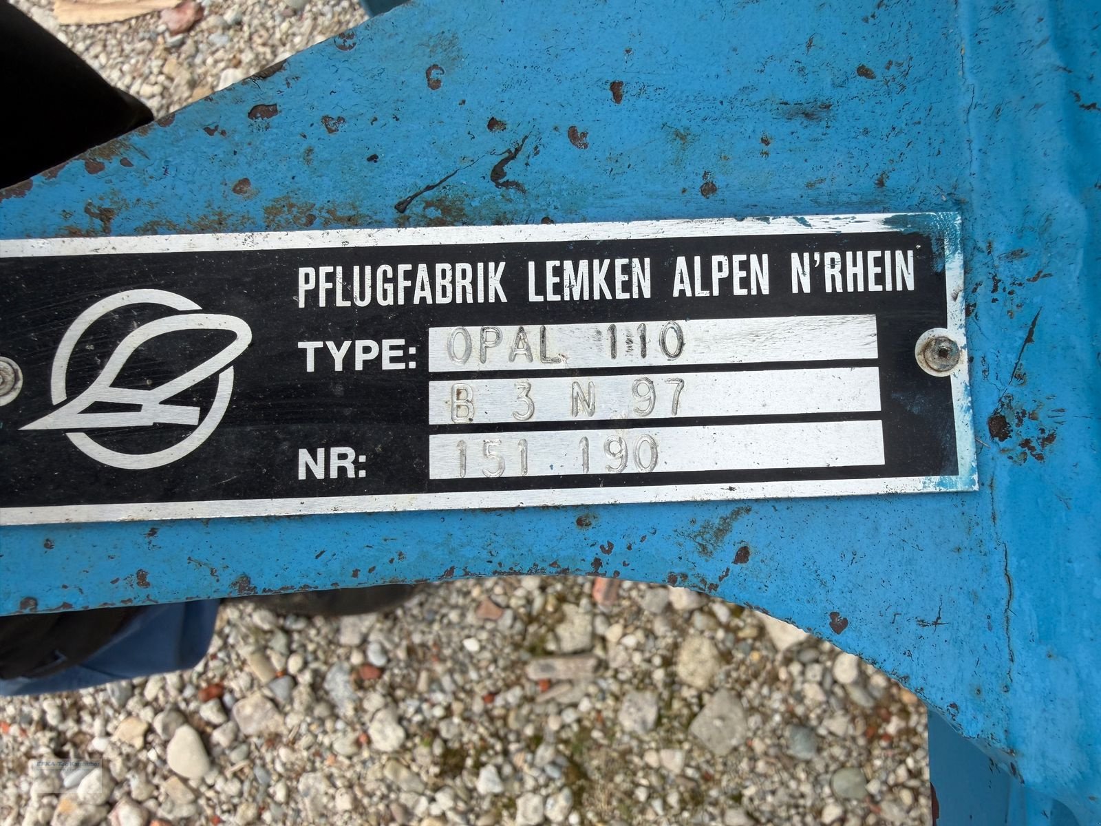 Pflug tip Lemken Opal 110, Gebrauchtmaschine in Erlbach (Poză 7)