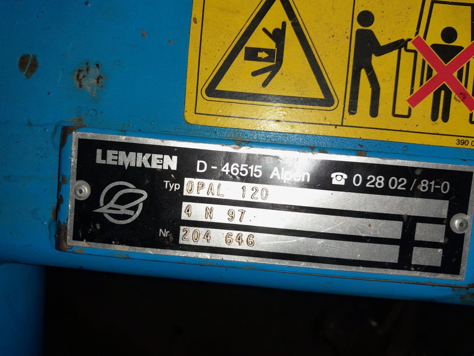 Pflug typu Lemken Opal 120, Gebrauchtmaschine v Landau a. d. Isar (Obrázok 3)