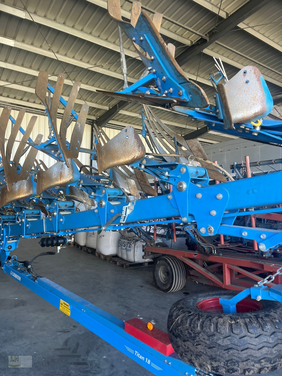 Pflug des Typs Lemken Titan 18 Vario Steinsicherung Sonderpreis!, Gebrauchtmaschine in Aresing (Bild 7)