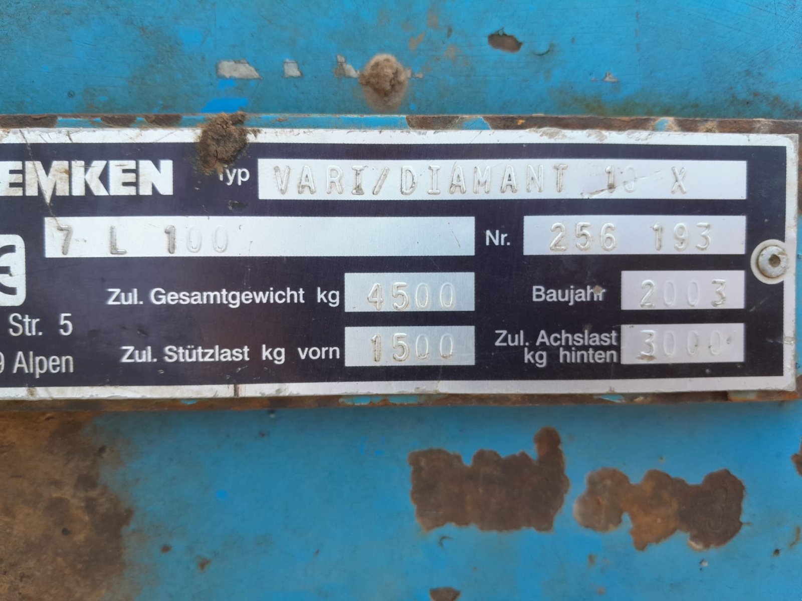 Pflug του τύπου Lemken Vari-Diamant 10 X 7 L, Gebrauchtmaschine σε Dasing (Φωτογραφία 6)