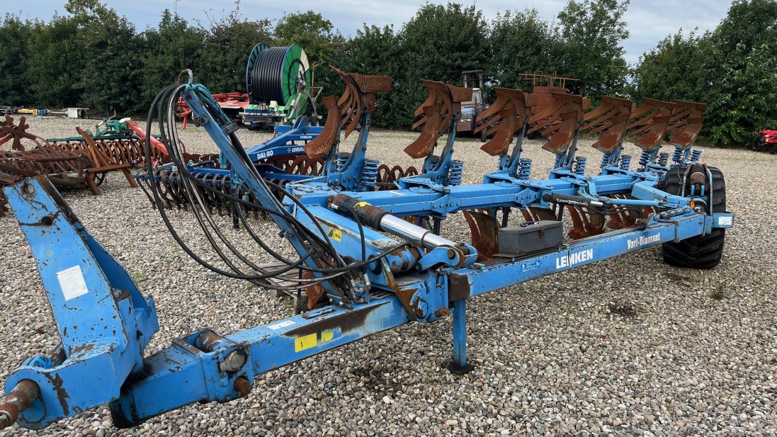 Pflug типа Lemken Vari Diamant 10X 7 Furet, Gebrauchtmaschine в Skærbæk (Фотография 1)