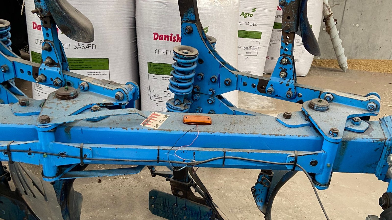 Pflug типа Lemken Vari Diamant 10x 8 furet med riste, Gebrauchtmaschine в Løgstør (Фотография 9)