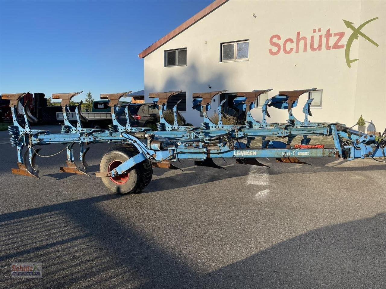 Pflug a típus Lemken Vari Diamant 7/100 mit Packerarm, Gebrauchtmaschine ekkor: Schierling (Kép 4)