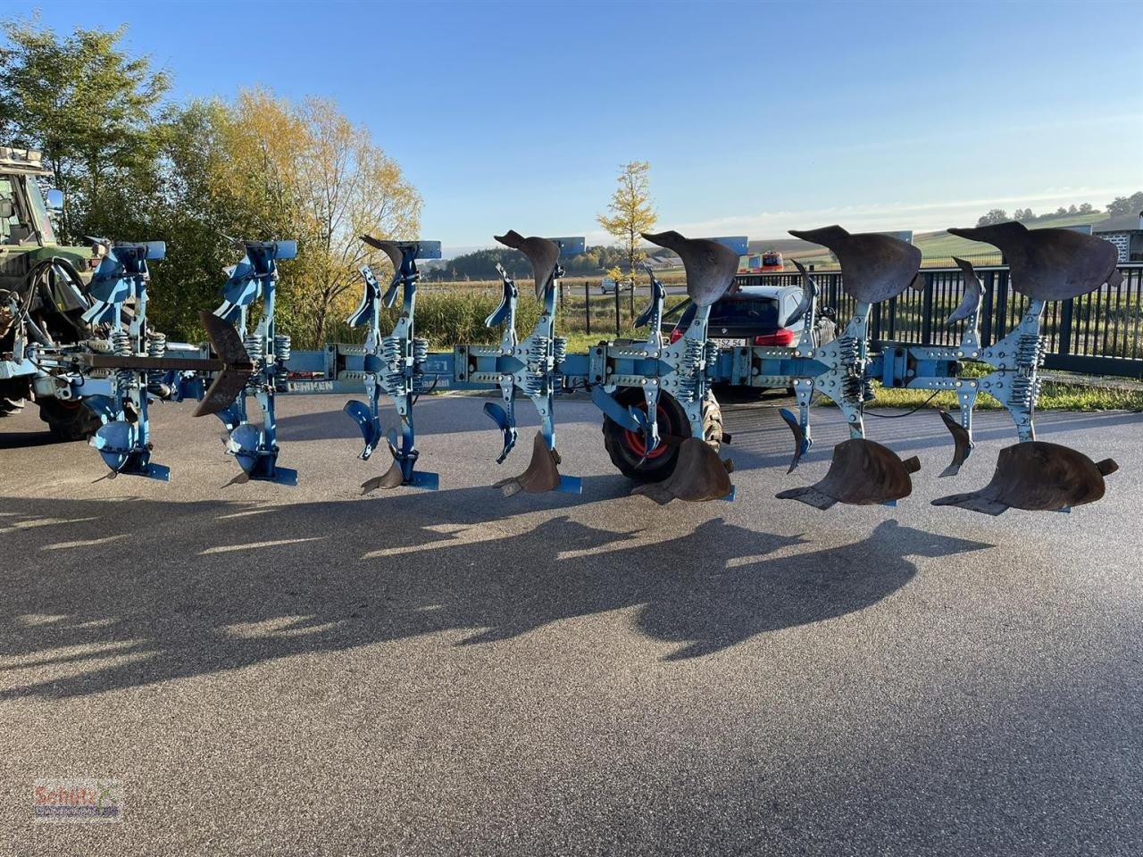 Pflug a típus Lemken Vari Diamant 7/100 mit Packerarm, Gebrauchtmaschine ekkor: Schierling (Kép 8)